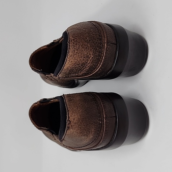 Ariat Santa Cruz Slip On Destresse Leather Clogs Size 9 - Picture 4 of 7